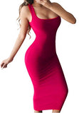 Daily suit OWLPRINCESS 2020 New Women's Sexy Vest Dress Dress Solid Color Women's Dresses