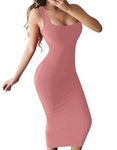 Daily suit OWLPRINCESS 2020 New Women's Sexy Vest Dress Dress Solid Color Women's Dresses